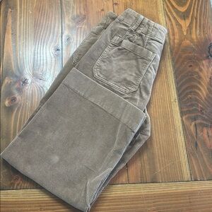 Quince Women’s Wide Leg Corduroy Crop Pants